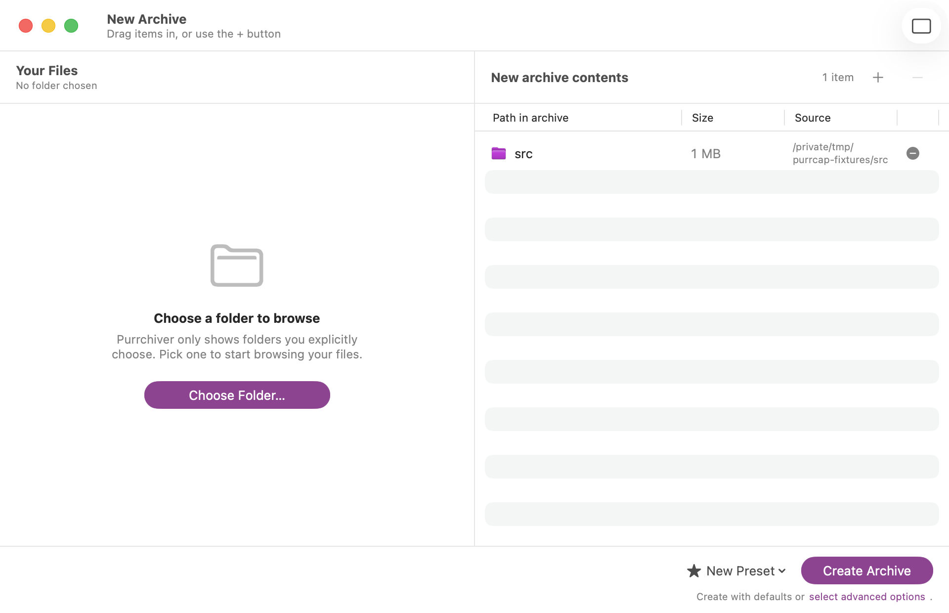 Staging window